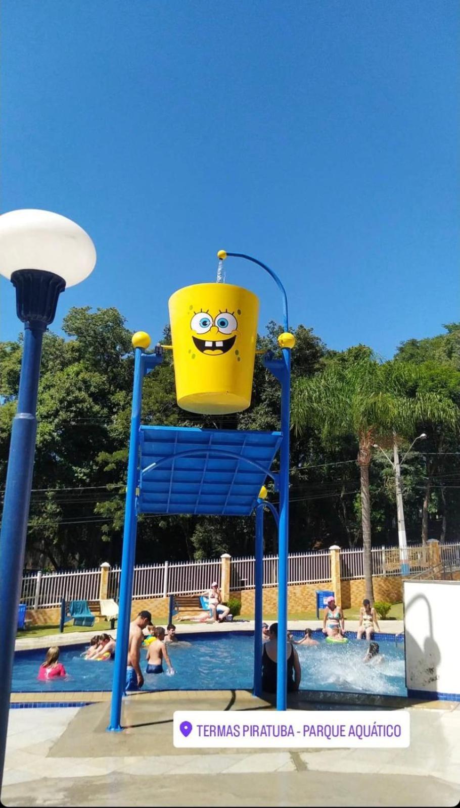 פיראטובה Apto Das Lavandas - 2 Quartos - Apto Todo Climatizado - A 150M Do Parque Termal! מראה חיצוני תמונה